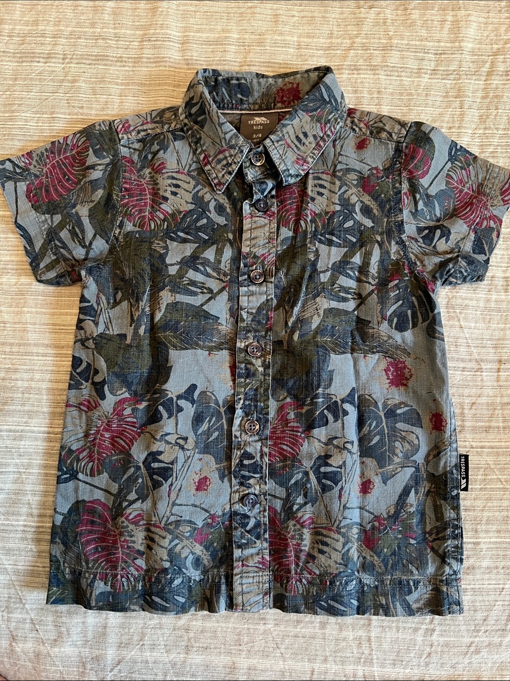 Trespass Boys Camp Shirt